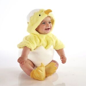 Pottery Barn Kids Baby Egg Chick Halloween costume sz 6-12 months